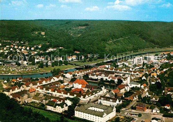 Bad Karlshafen Luftbild Solbad Weserbergland
