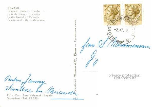 Domaso Il molo Mole Comersee – Bild 2