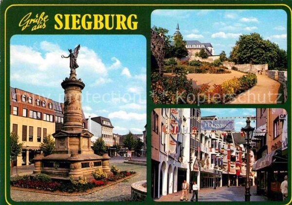 Siegburg Ehrenmal Abtei Innenstadt