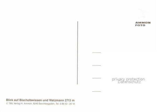 Bischofswiesen Panorama Blick zum Watzmann Berchtesgad – Bild 2