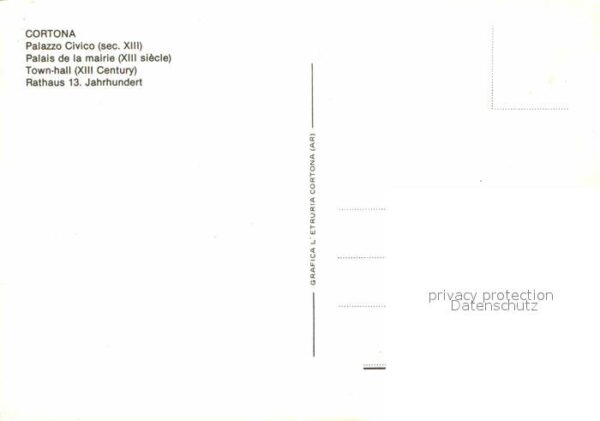 Cortona Palazzo Civico Rathaus 13. Jhdt. – Bild 2