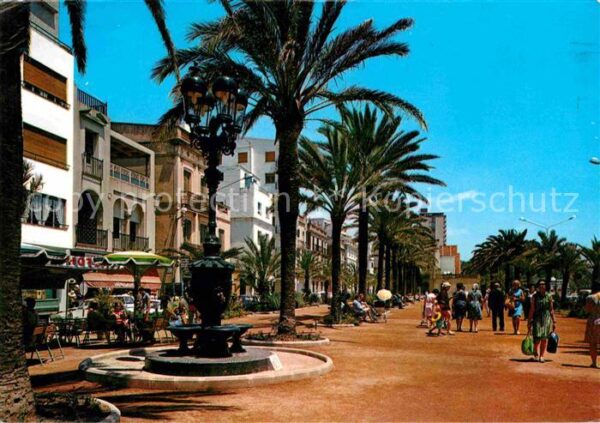 Lloret de Mar Fuente de Canaletas y Paseo Palmas