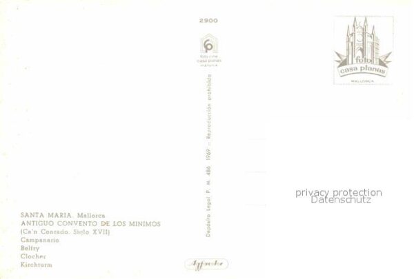 Santa Maria Mallorca Antiguo Convento de los Minimos Campana – Bild 2