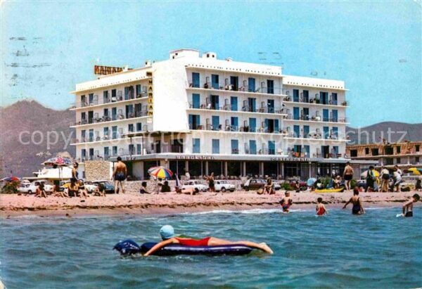 Rosas Costa Brava Cataluna Hotel Marian Platja Playa Strand Hotel