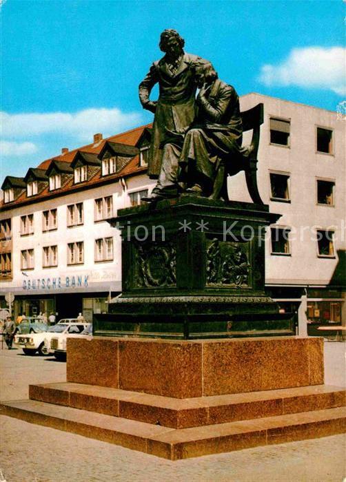 Hanau Main Brüder Grimm Denkmal