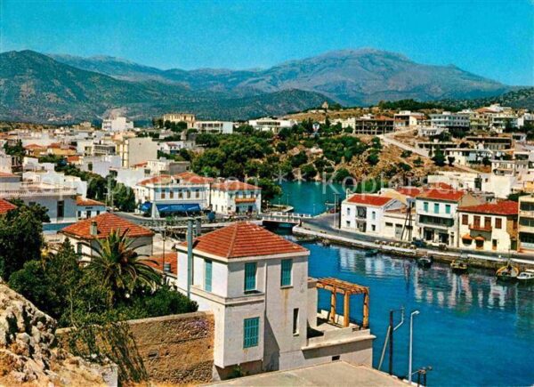 Agios Nikolaos Teilansicht Hafen Bucht