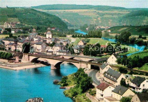 Wasserbillig Confluent de la Moselle et de la Sure v