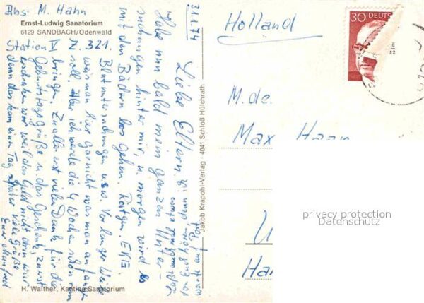 Sandbach Hessen Ernst Ludwig Sanatorium – Bild 2