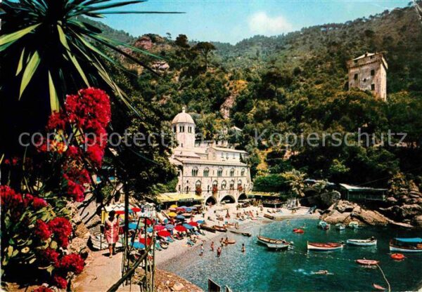 San Fruttuoso di Camogli Strand Hotel Bucht
