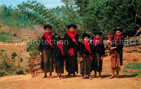 Thailand Thai hill tribe in winter