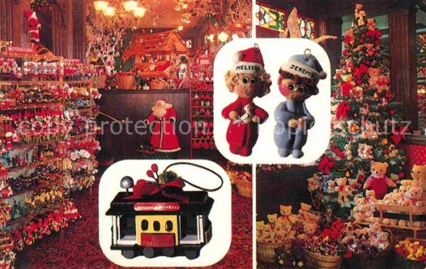 San Francisco California Santa Claus Store