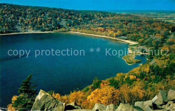 Baraboo Lakeview State Park of Devils Lake