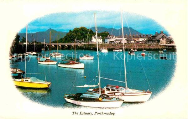 Porthmadog Gwynedd The Estuary