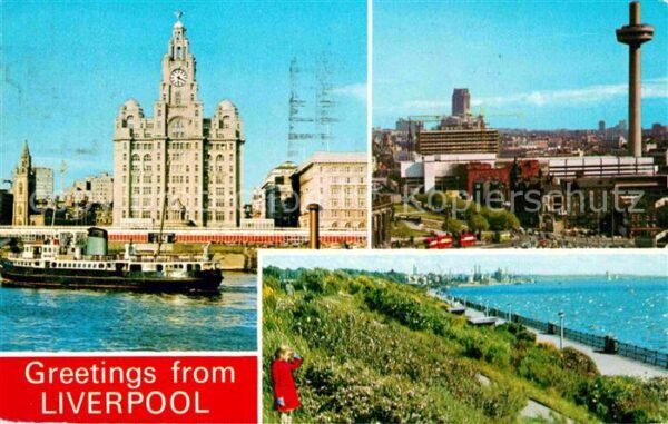 Liverpool Royal Liver Building St Johns Beacon Ot