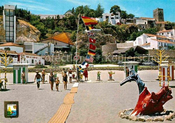 Torremolinos Playa del Bajondillo y Club El Papagayo