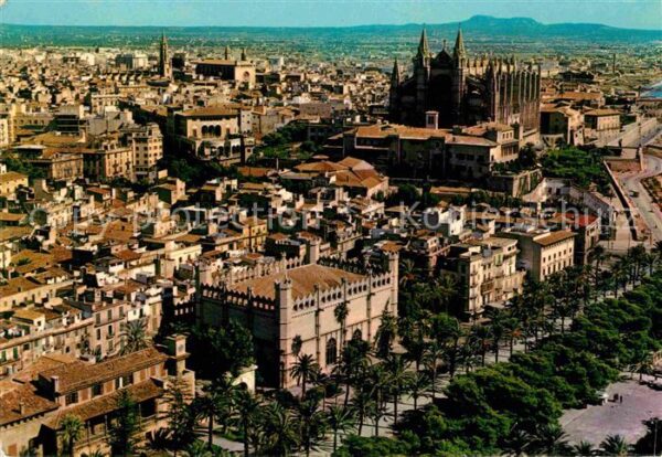Palma de Mallorca Vista aerea del Passo de Sagrera La Lon