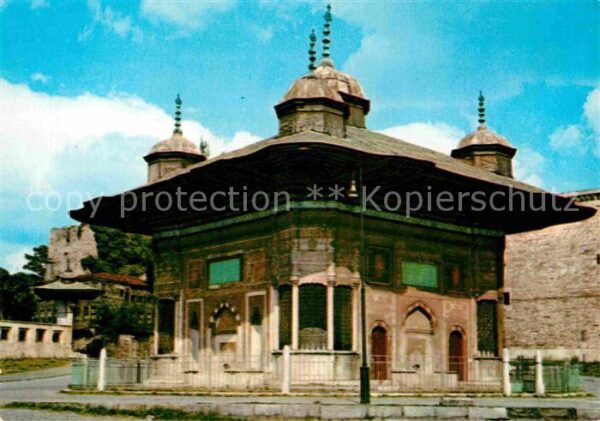 Istanbul Constantinopel Nymphaeum Ahmet III
