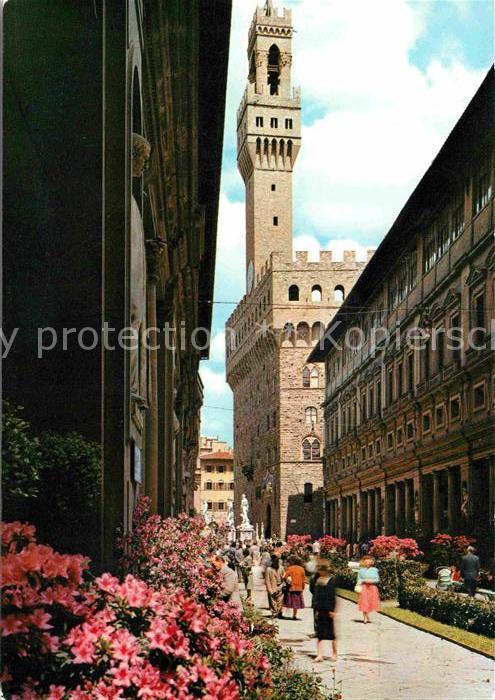 Firenze Florenz Gli Uffizi Festa dei Fiori