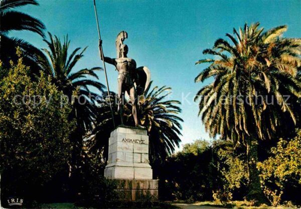 Corfu Korfu Palast Achilleion Achillestatue