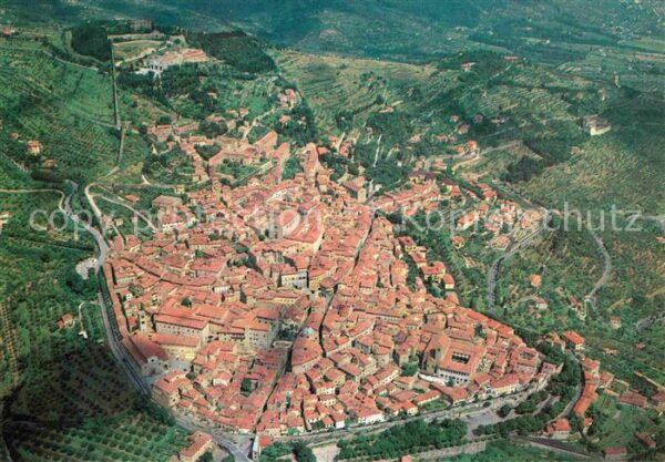 Cortona Panorama aereo