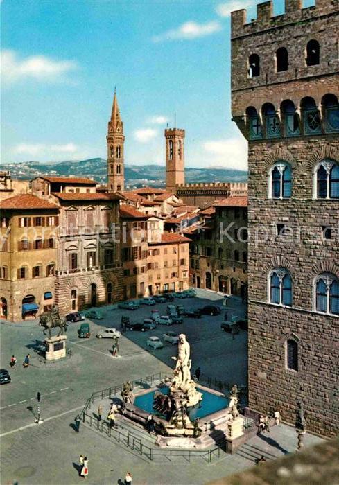 Firenze Florenz Piazza Signoria Dettaglio