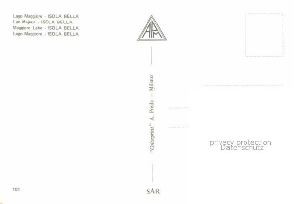 Isola Bella Lago Maggiore Inselblick – Bild 2