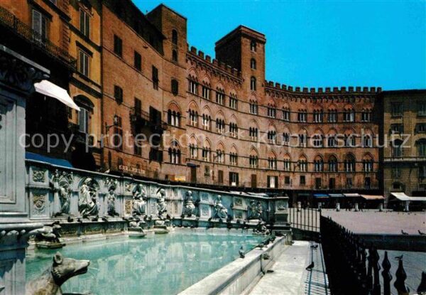 Siena Fonta Gaia e Palazzo Sansedoni