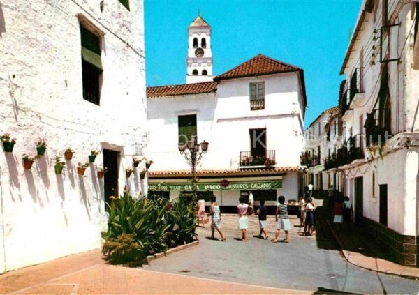 Marbella Andalucia Calle tipica
