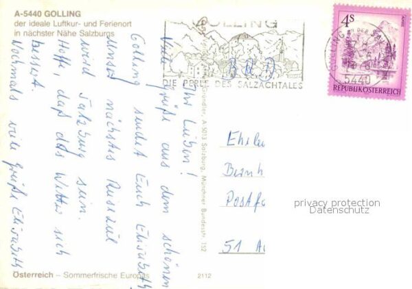 Golling Salzach Dorfpartie Kirche – Bild 2