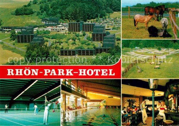 Hausen Bad Kissingen Rhön Park Hotel Pferdekoppel Tennishall