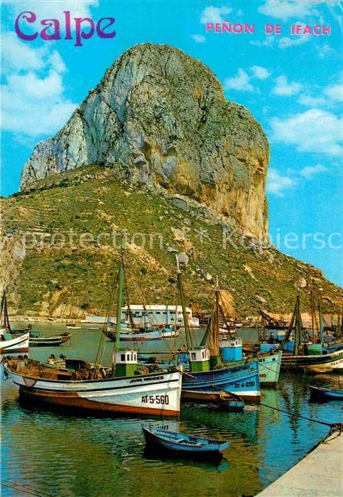 Calpe Penon de Ifach y puerto