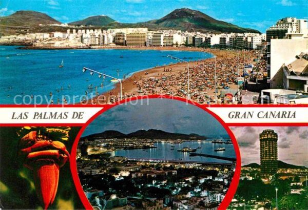 Las Palmas Gran Canaria Strand Hafen Hotel