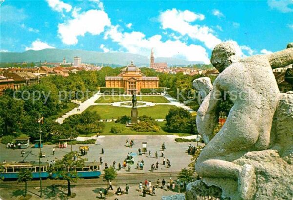 Zagreb Panorama Schloss Skulptur