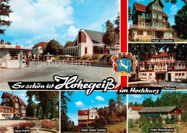 Hohegeiss Harz Hotel Schneider Rathaus Haus Ingrid Hot