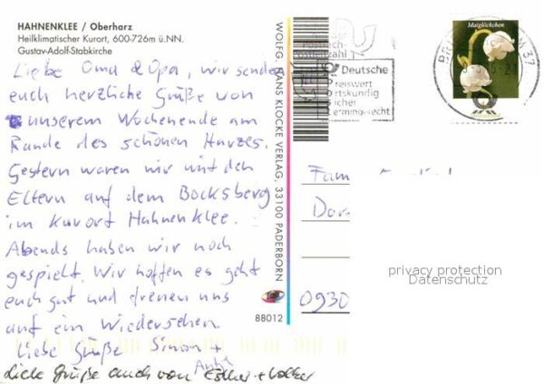 Hahnenklee-Bockswiese Harz Gustav Adolf Stabkirche – Bild 2