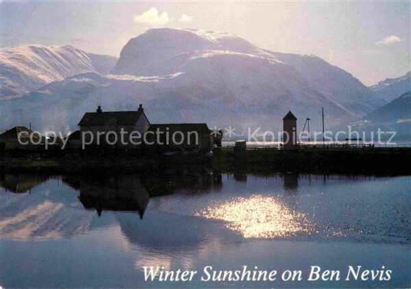 Ben Nevis Winterpanorama