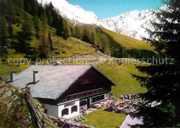 Schenna Meran Stafell Hütte Hirzer Plateau