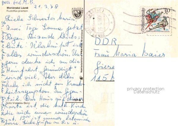 Marianske Lazne Rdolfuv pramen – Bild 2
