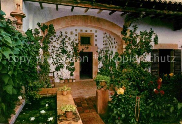 Valldemossa Mallorca Jardin de la Celda de Chopin