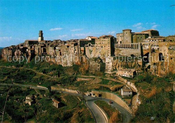 Pitigliano Grosseto Panorama Vista Sud