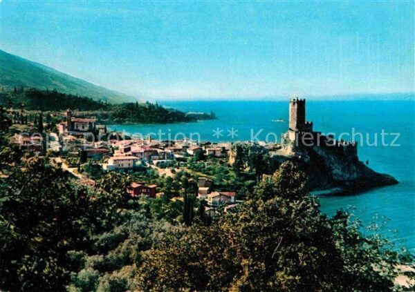 Malcesine Lago di Garda Panorama Castello