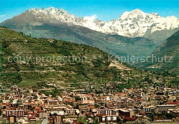 Aosta Panorama e Gran Combin