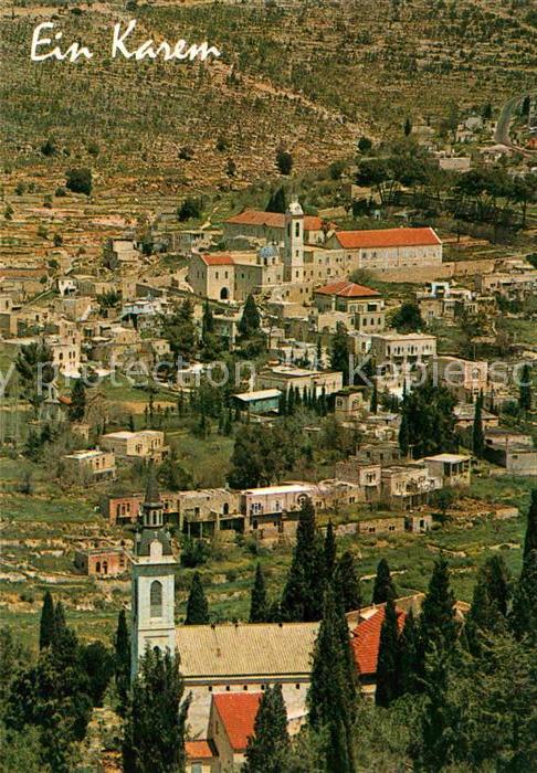 Jerusalem Yerushalayim Ein Karem General view Birthplace of St