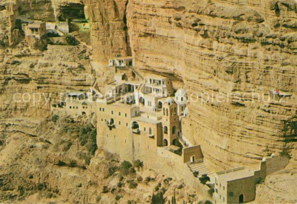 Jericho Palaestina The Dir El Kelt Monastery