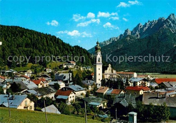 Dobbiaco Pustertal Suedtirol Panorama