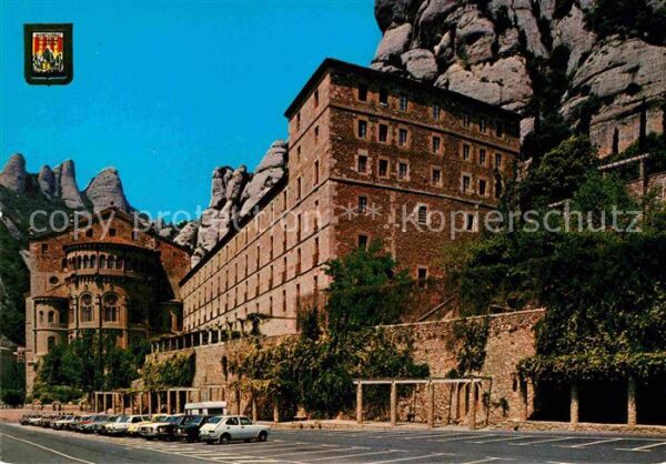 Montserrat Kloster Apsida de la Basilica i Monasteri
