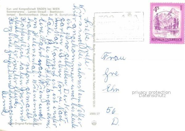 Baden Wien Sommerarena Lanner Strauss Beethoventem – Bild 2