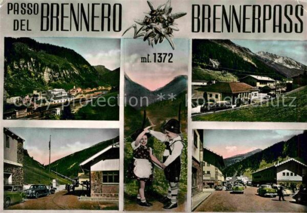 Brennerpass Teilansichten Zoll