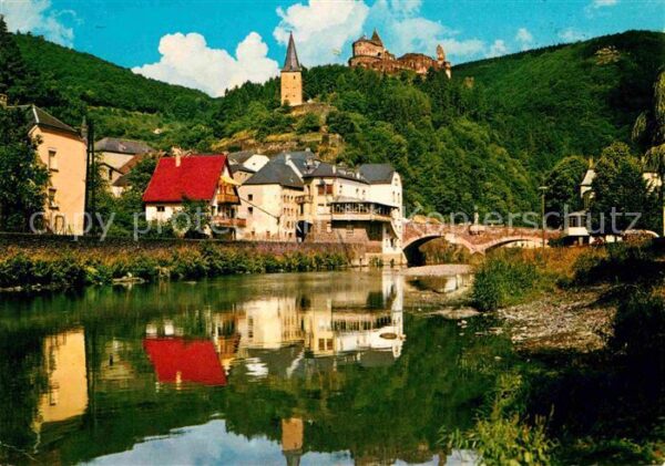 Vianden Le Chateau Hockelstour et Pont de l'Our