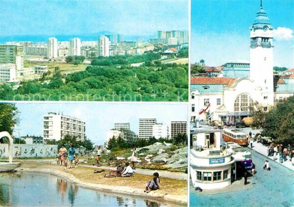 Burgas Panorama Teilansichten
